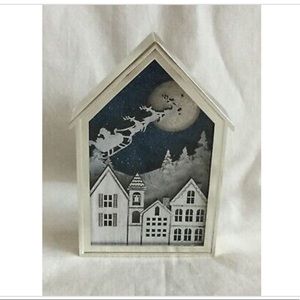 Santa sleigh light up wallflower